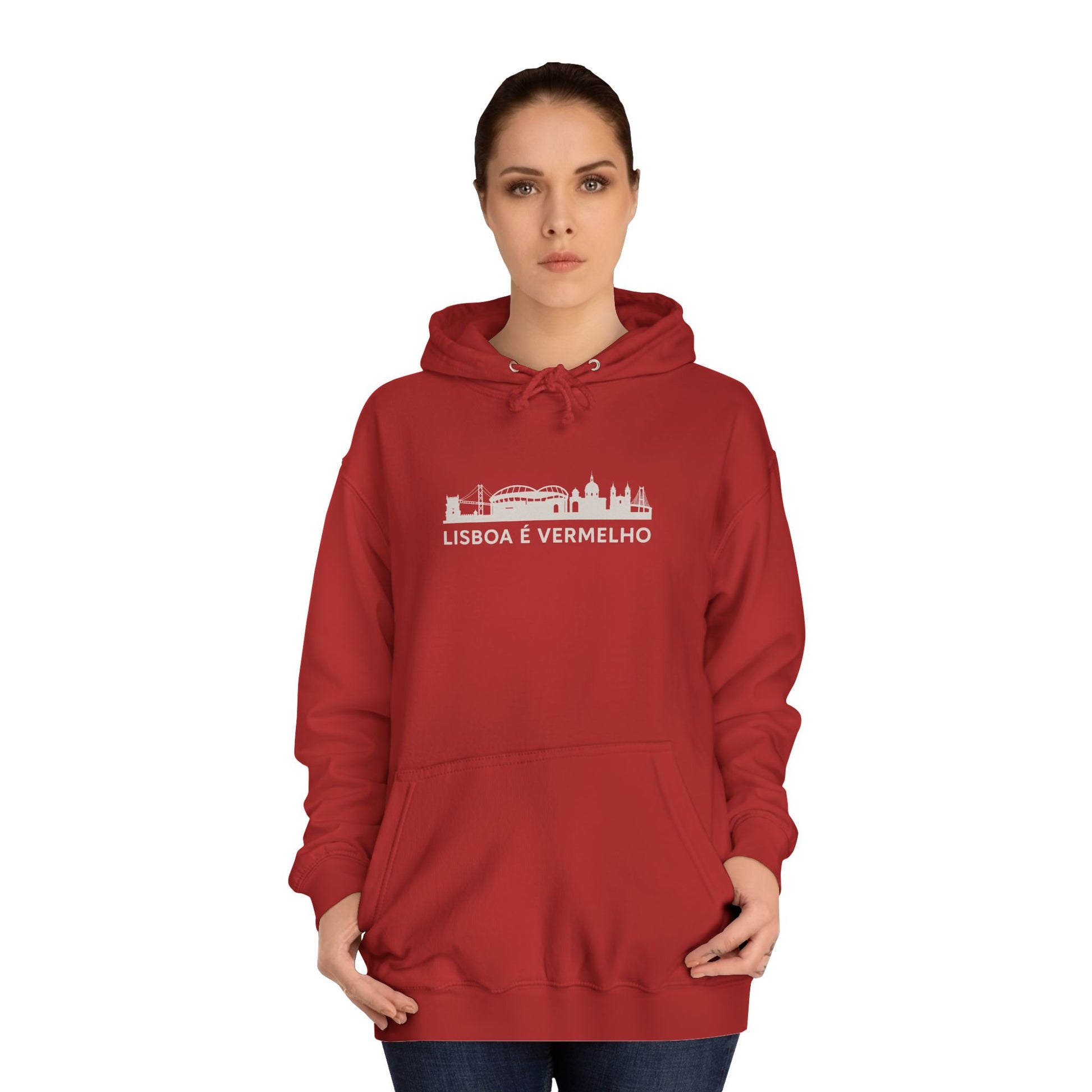 "Lisboa E Vermelho" Unisex Hoodie
