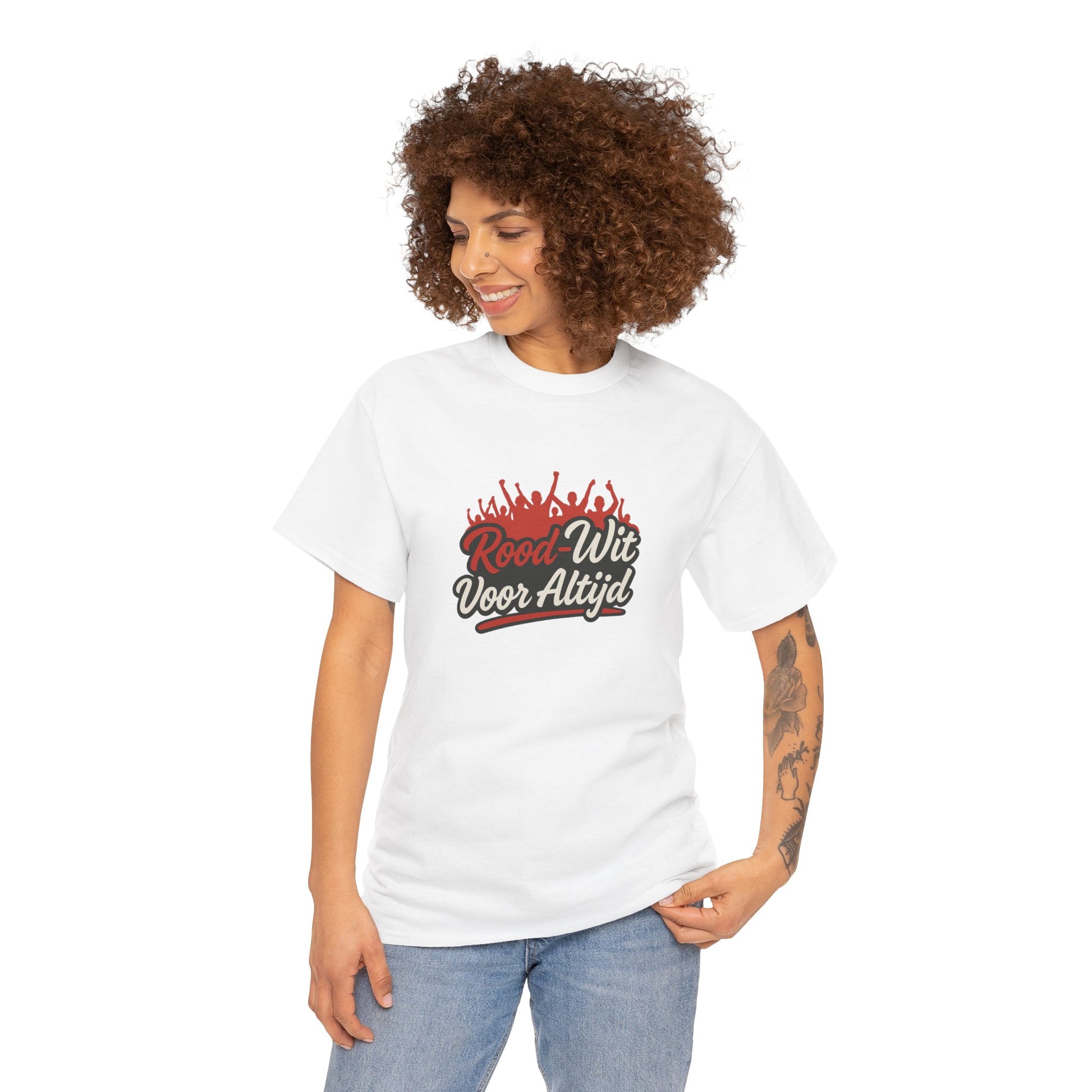 "Rood-Wit Voor Altijd” Unisex T-Shirt