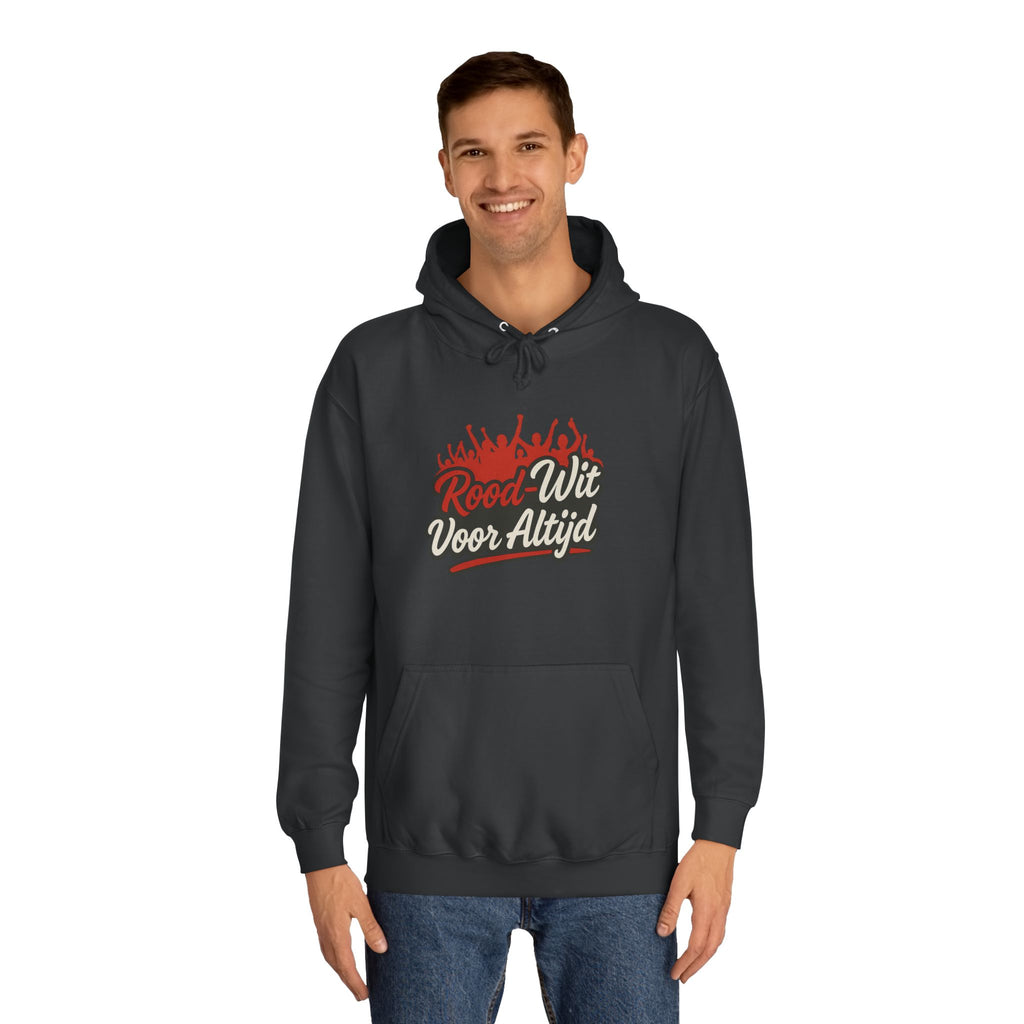 "Rood-Wit Voor Altijd” Unisex Hoodie