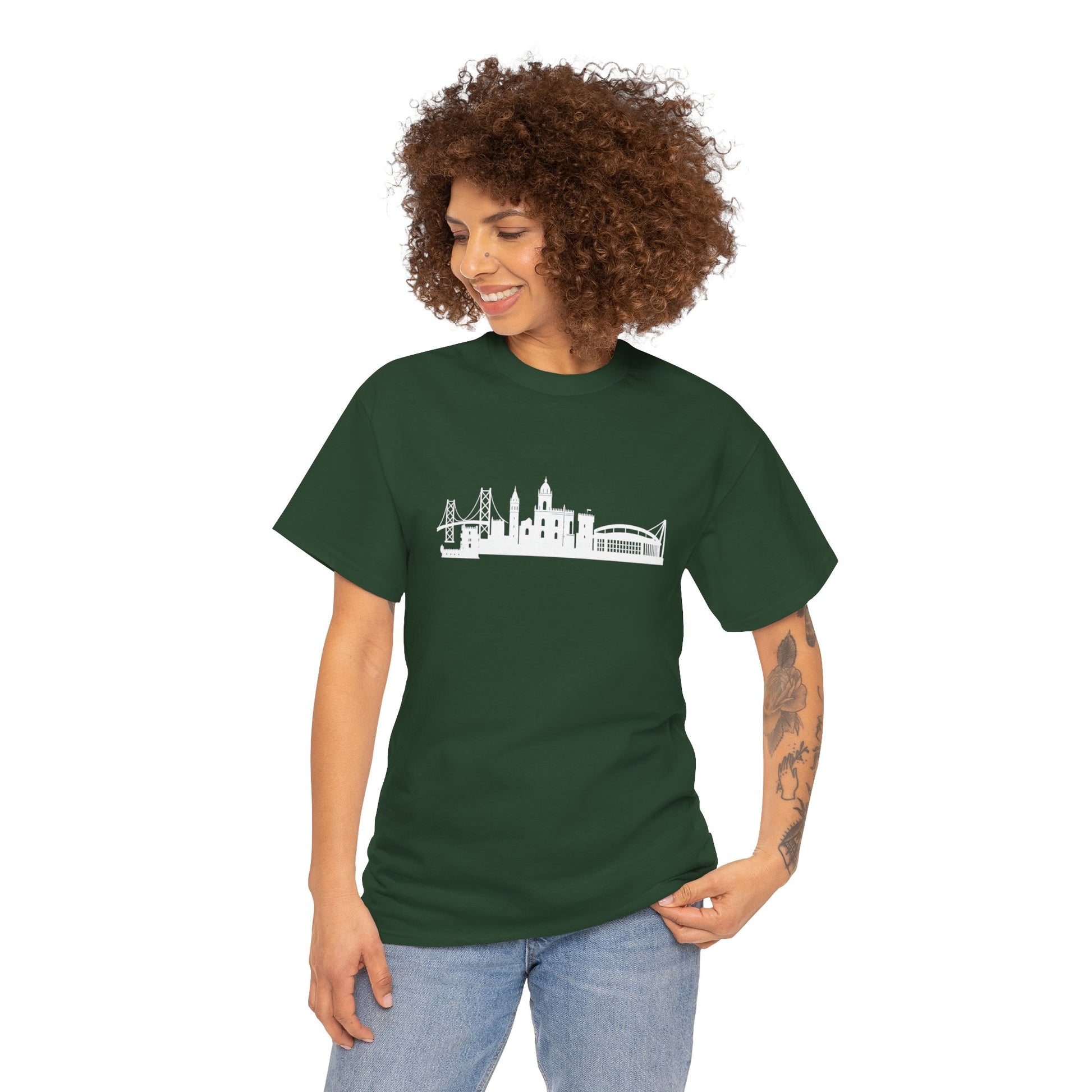 "Lisbon Skyline" Unisex T-Shirt