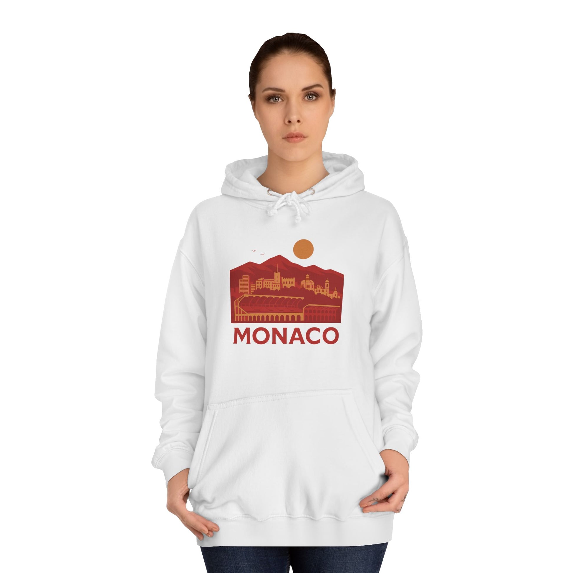 "Monaco Skyline" Unisex Hoodie