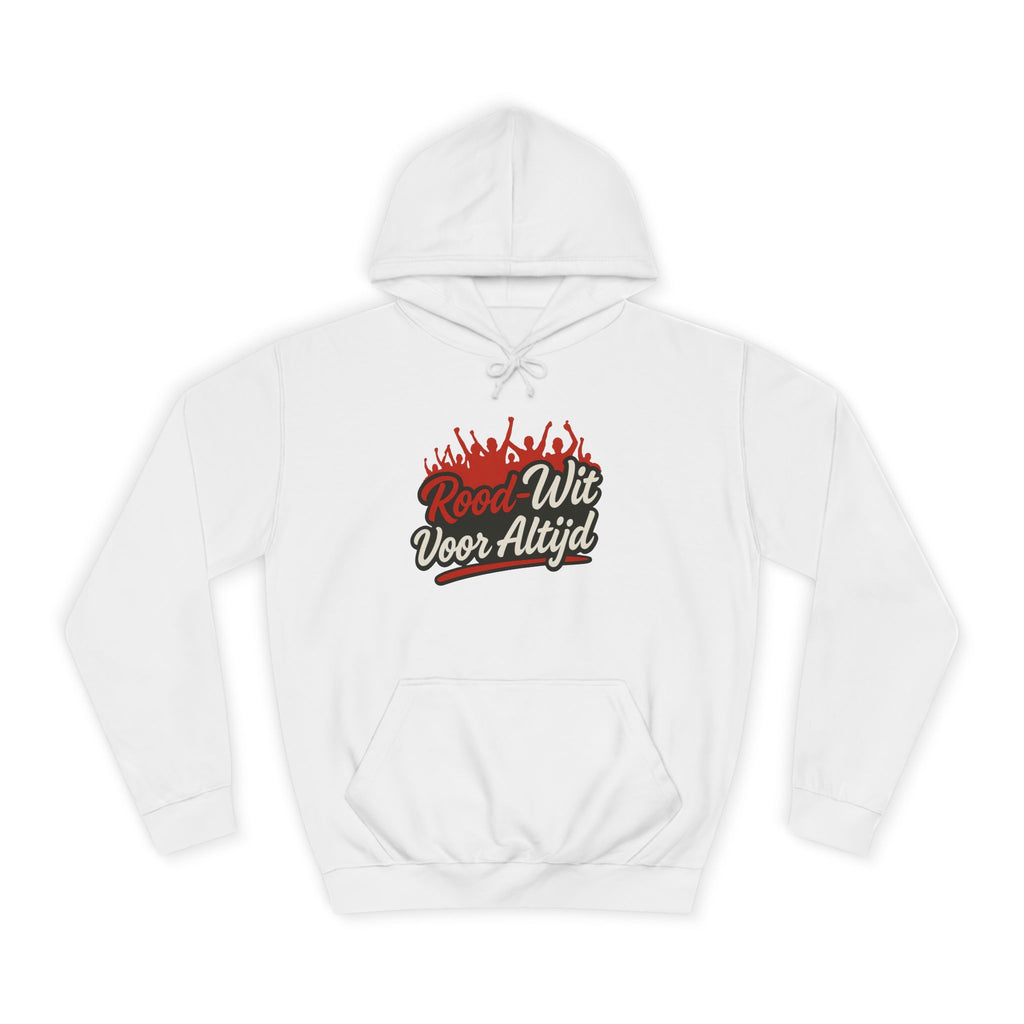 "Rood-Wit Voor Altijd” Unisex Hoodie