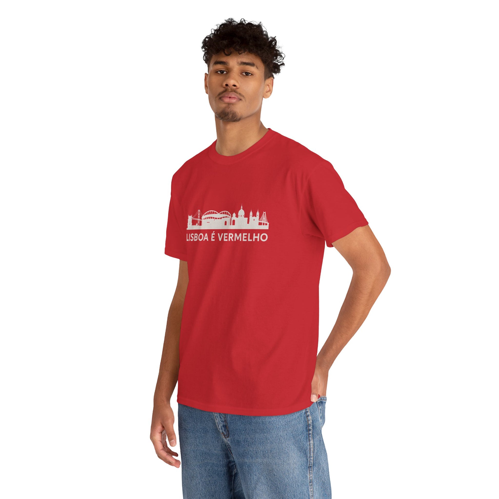 "Lisboa E Vermelho" Unisex T-Shirt