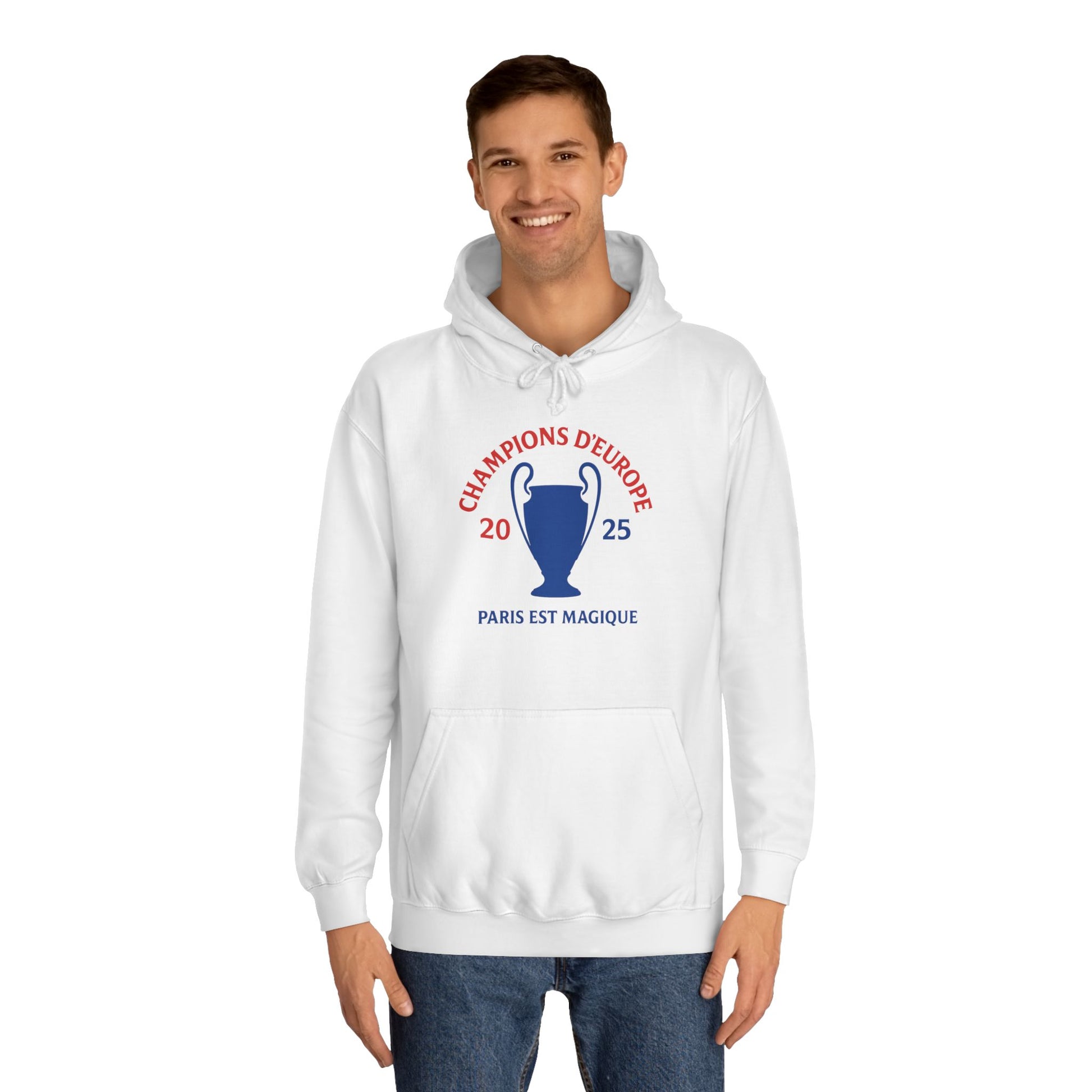 "Champions D'Europe 2025" Unisex Hoodie