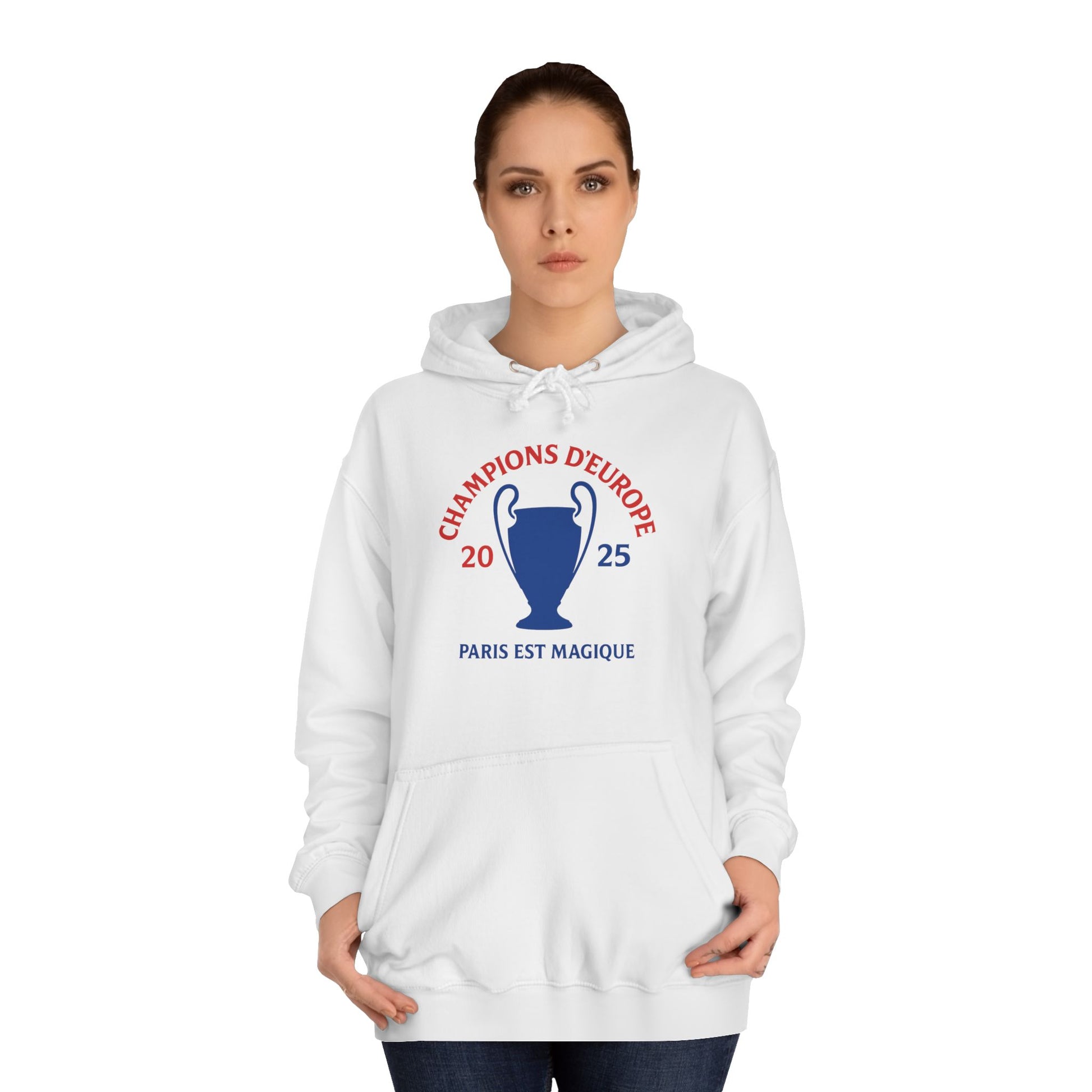 "Champions D'Europe 2025" Unisex Hoodie