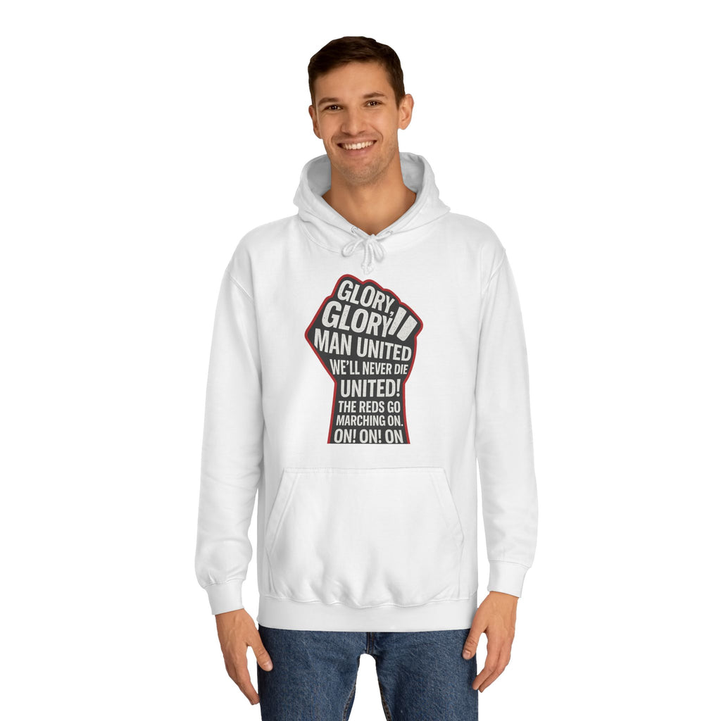 "Glory Glory Man Utd"  Unisex Hoodie