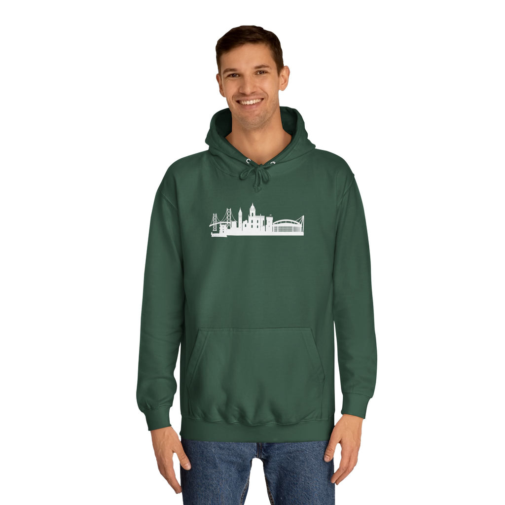 "Lisbon Skyline" Unisex Hoodie