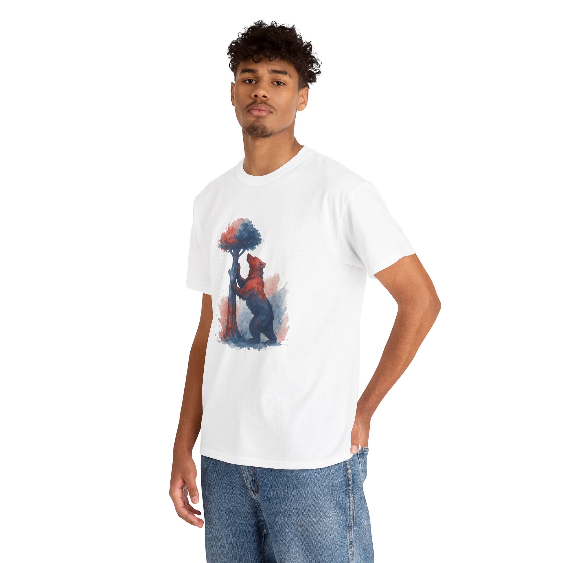 "Bear & Strawberry Tree" Unisex T-Shirt