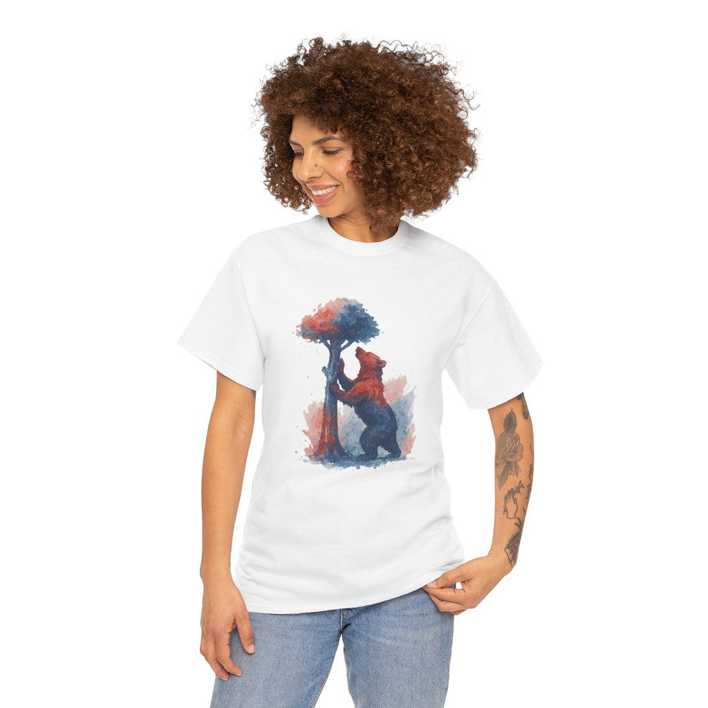 "Bear & Strawberry Tree" Unisex T-Shirt