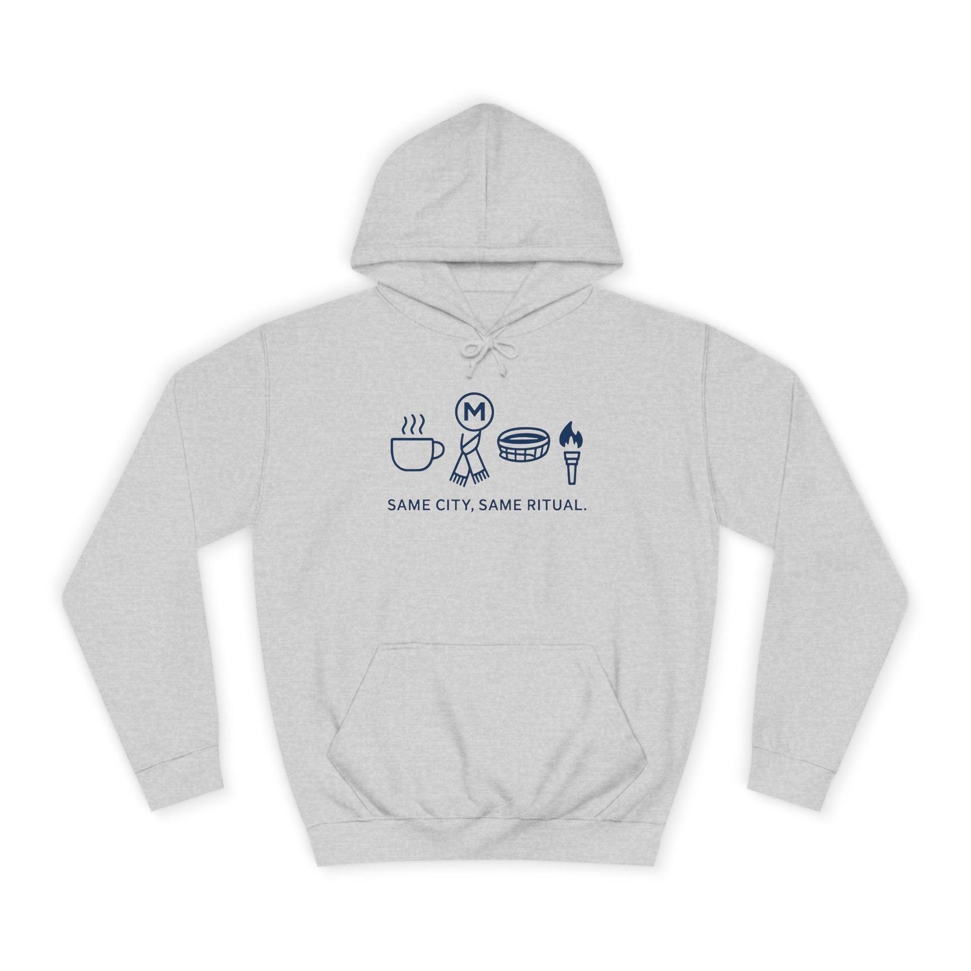 "Same City, Same Ritual" Unisex Hoodie