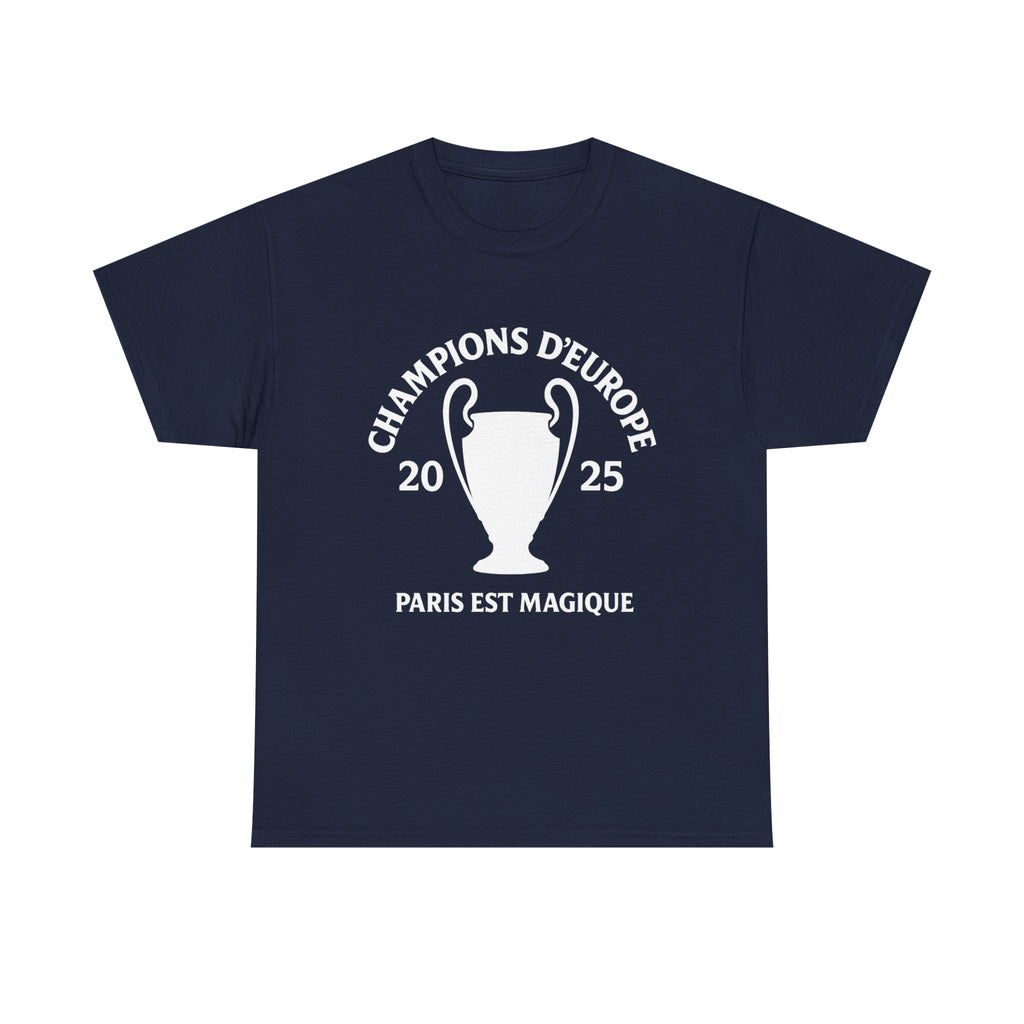 "Champions D'Europe 2025" Unisex T-Shirt