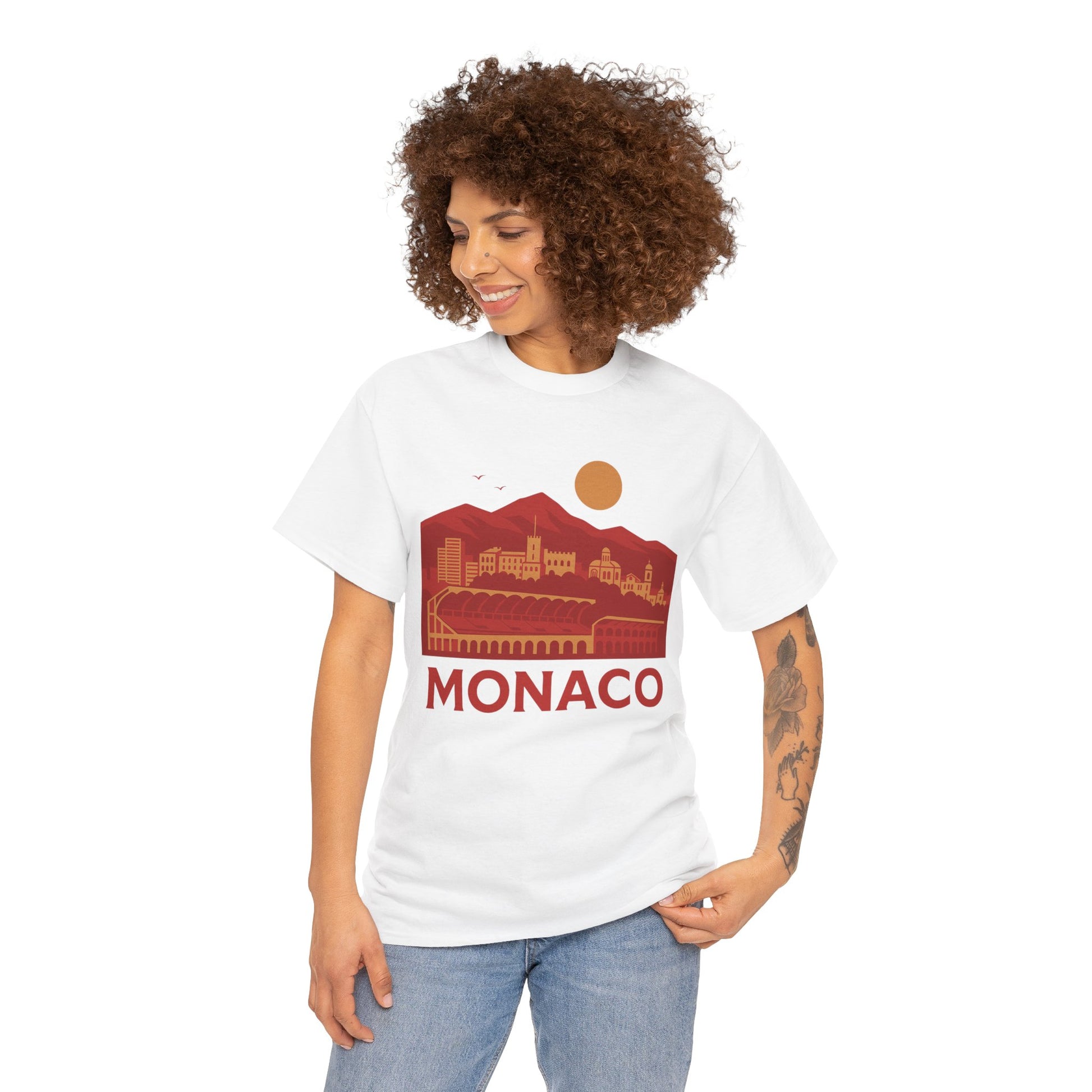 "Monaco Skyline" Unisex T-Shirt