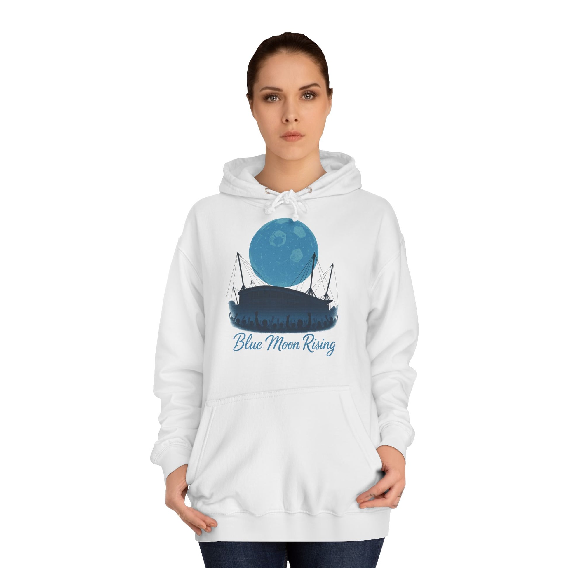 'Blue Moon Rising' Unisex Hoodie