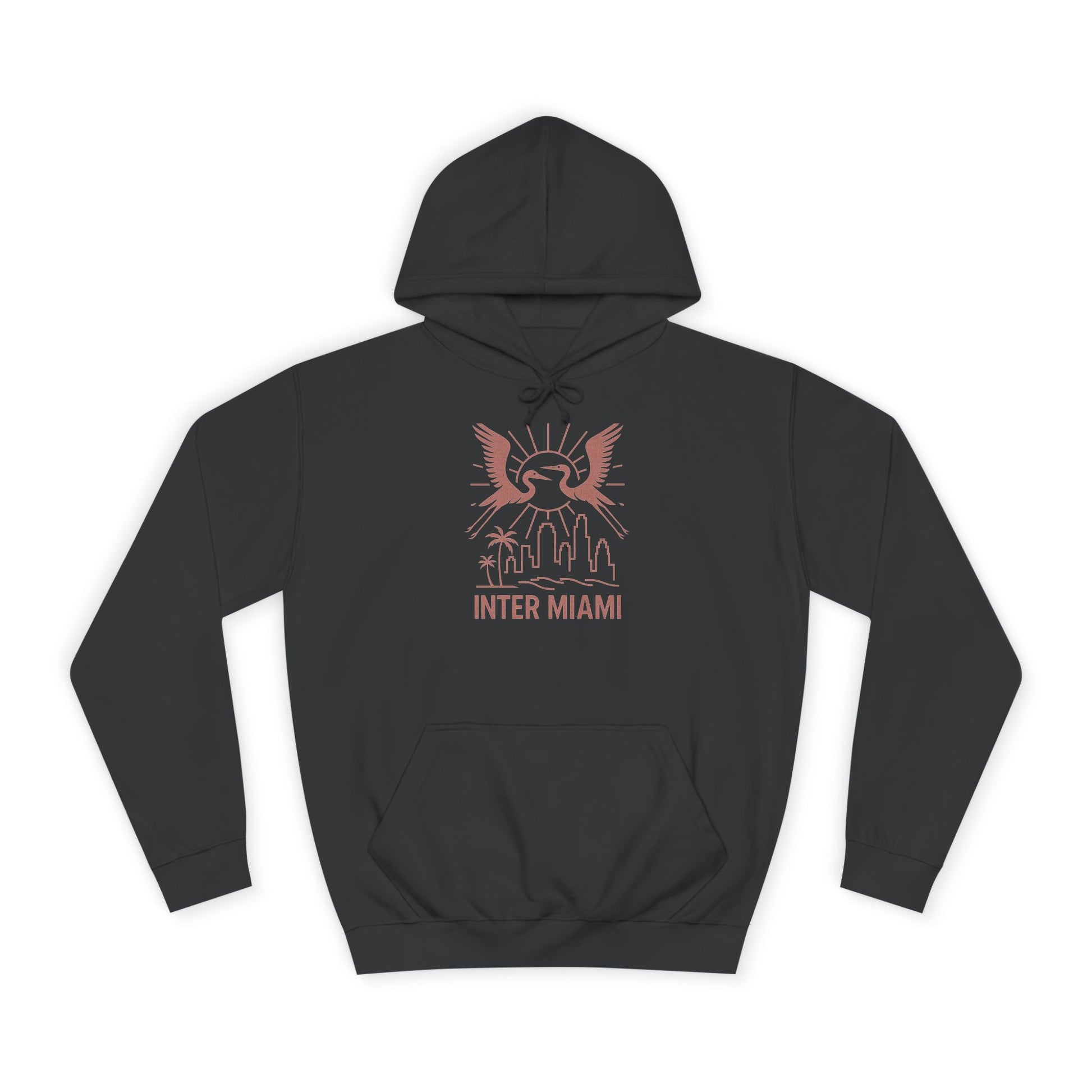 "Heron Miami Skyline" Unisex Hoodie