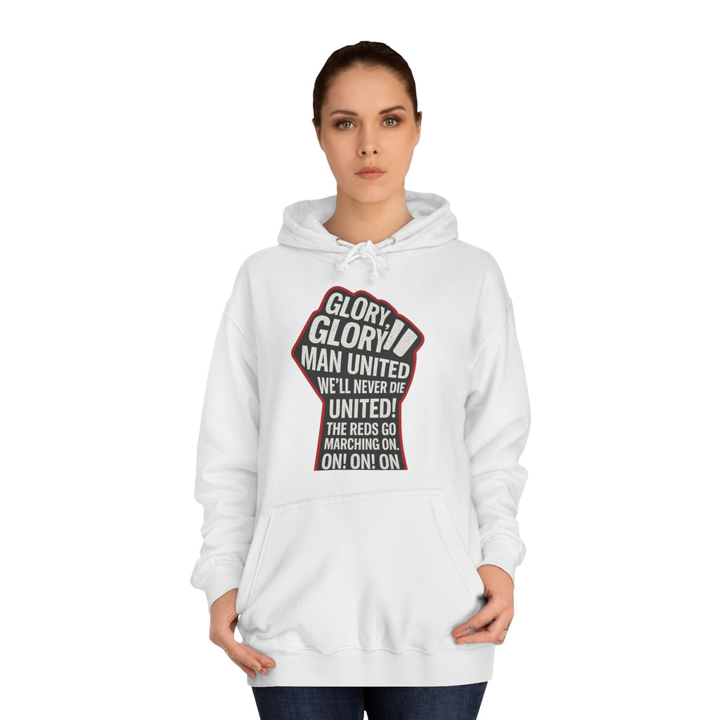 "Glory Glory Man Utd"  Unisex Hoodie