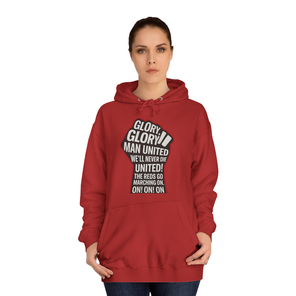 "Glory Glory Man Utd"  Unisex Hoodie