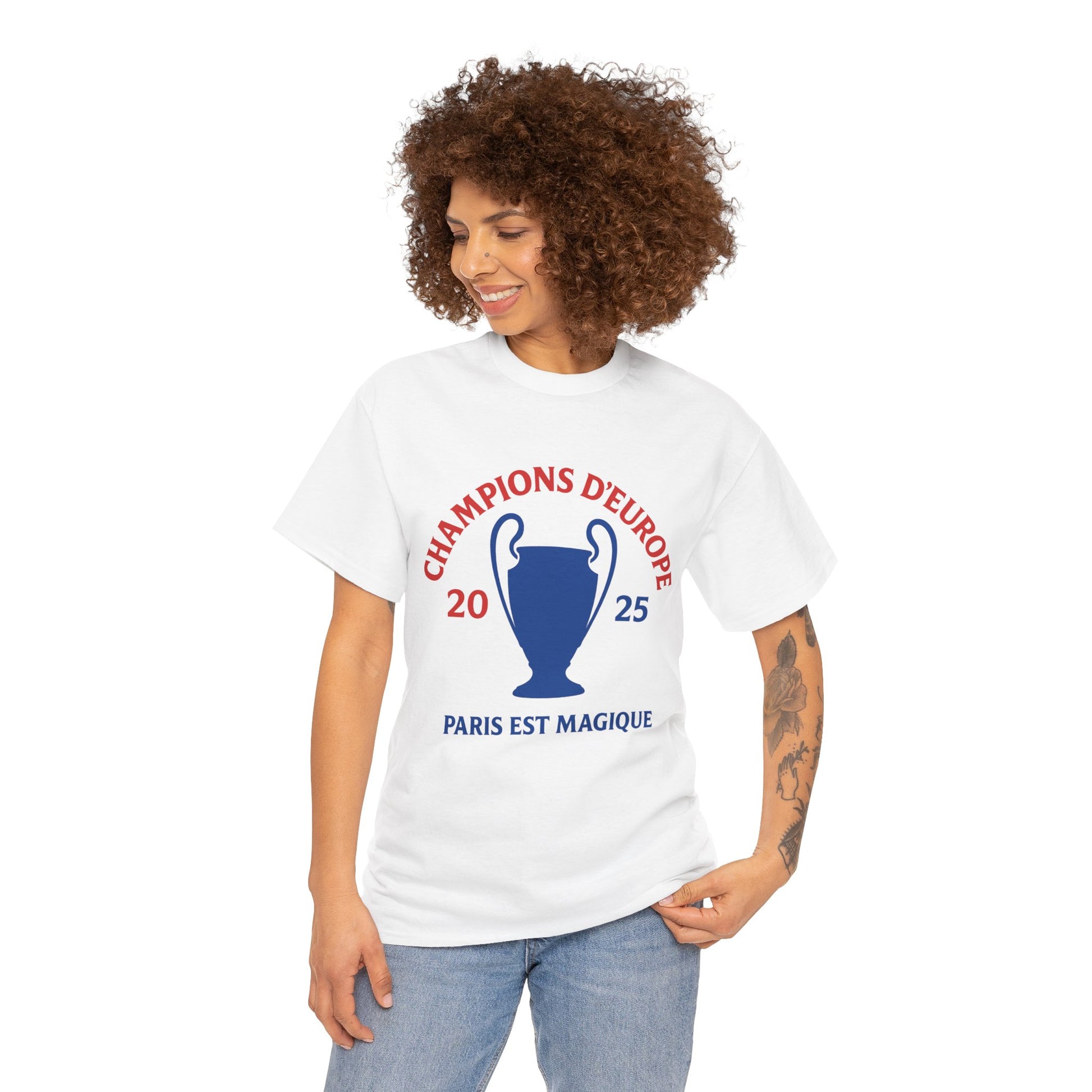 "Champions D'Europe 2025" Unisex T-Shirt