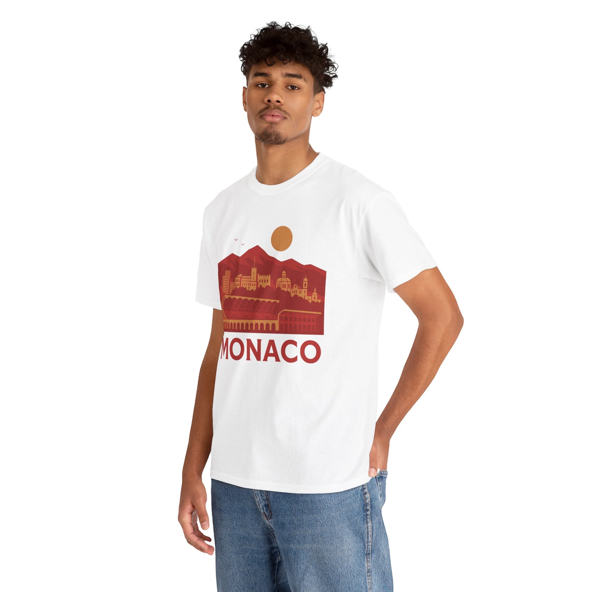 "Monaco Skyline" Unisex T-Shirt