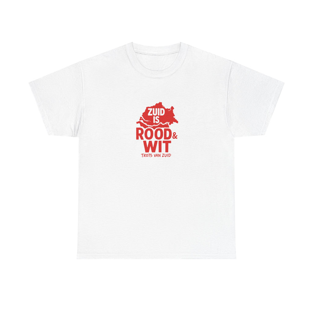 “Zuid is Rood & Wit” Unisex T-Shirt