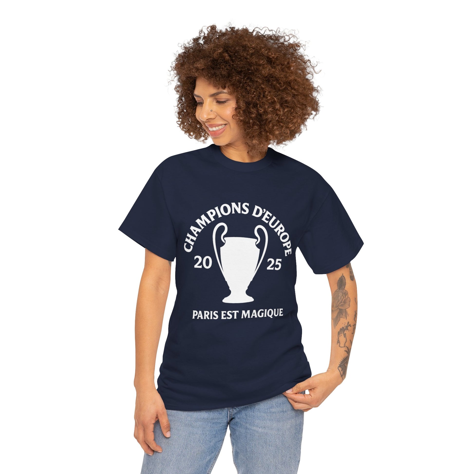 "Champions D'Europe 2025" Unisex T-Shirt