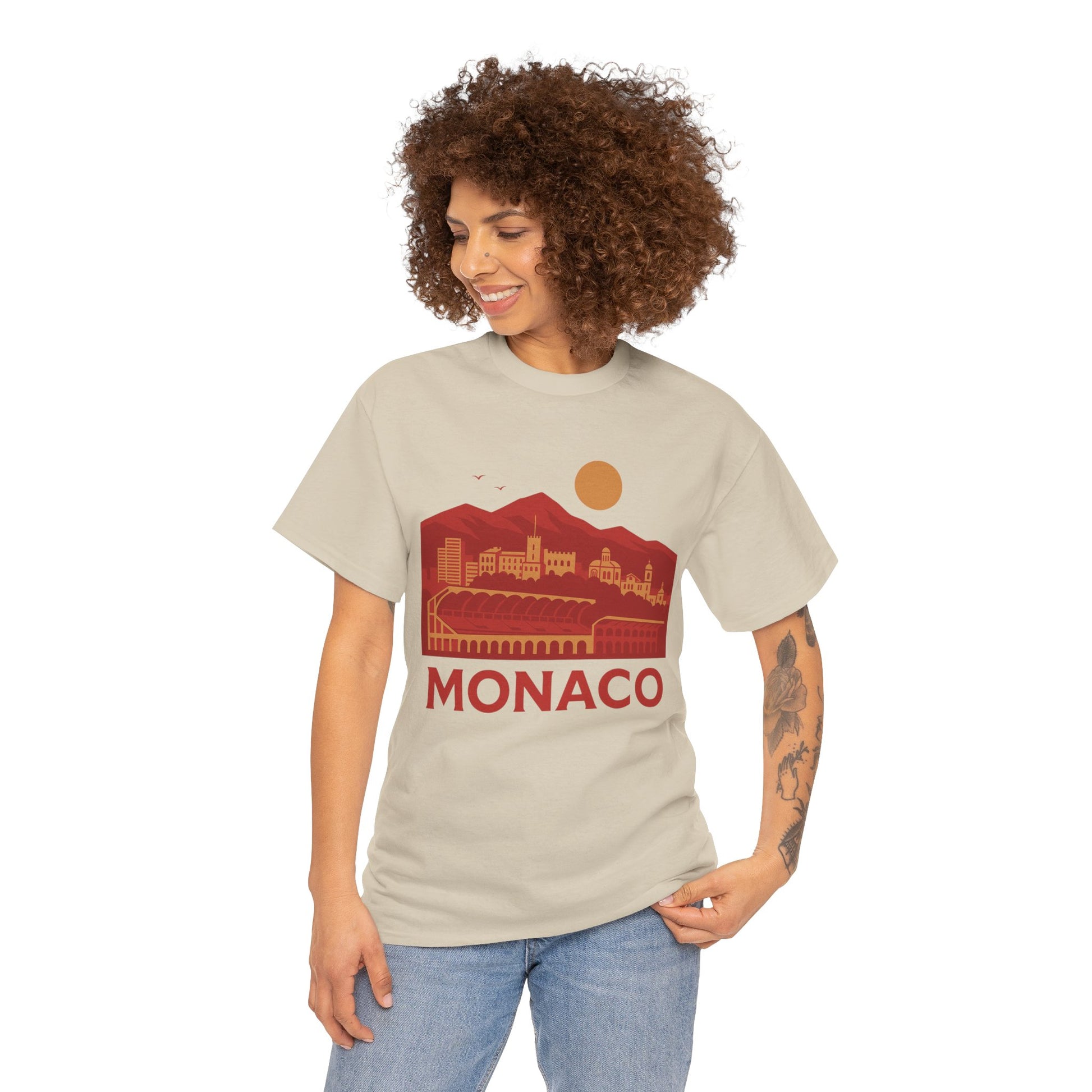 "Monaco Skyline" Unisex T-Shirt