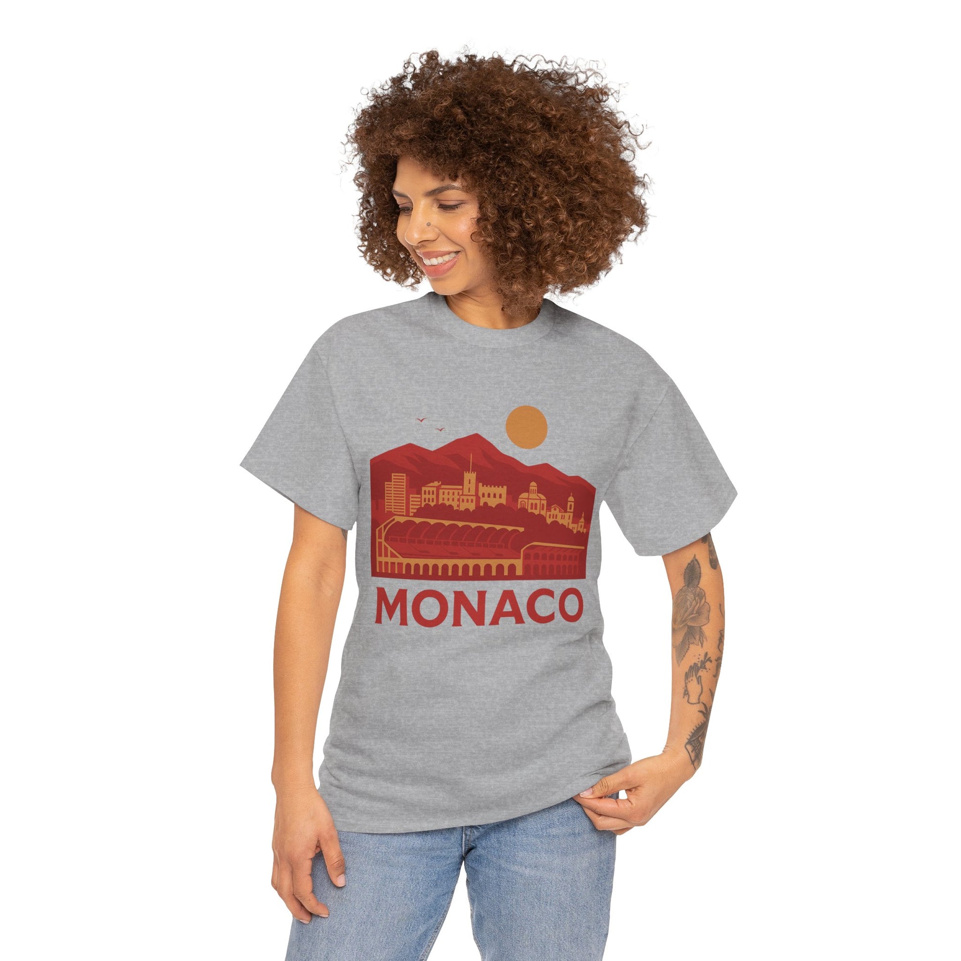 "Monaco Skyline" Unisex T-Shirt