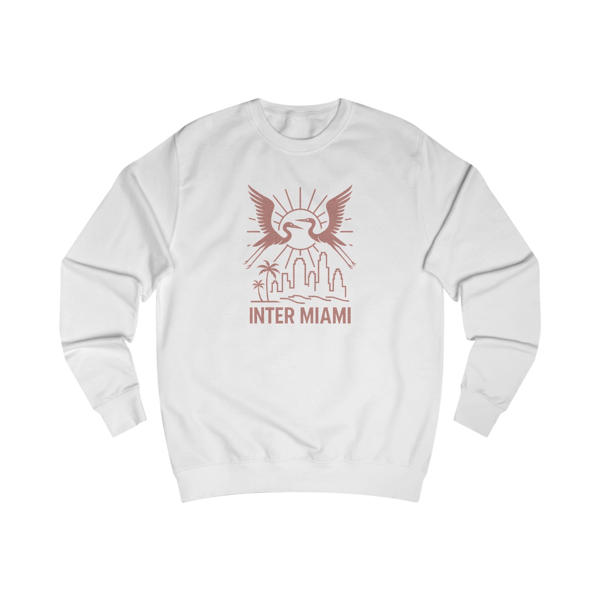 "Heron Miami Skyline" Unisex Sweatshirt